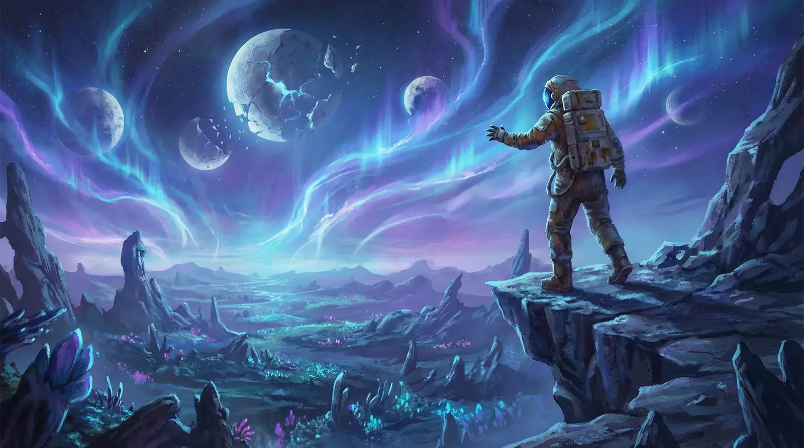 花都影视- - 异星探索概念画作